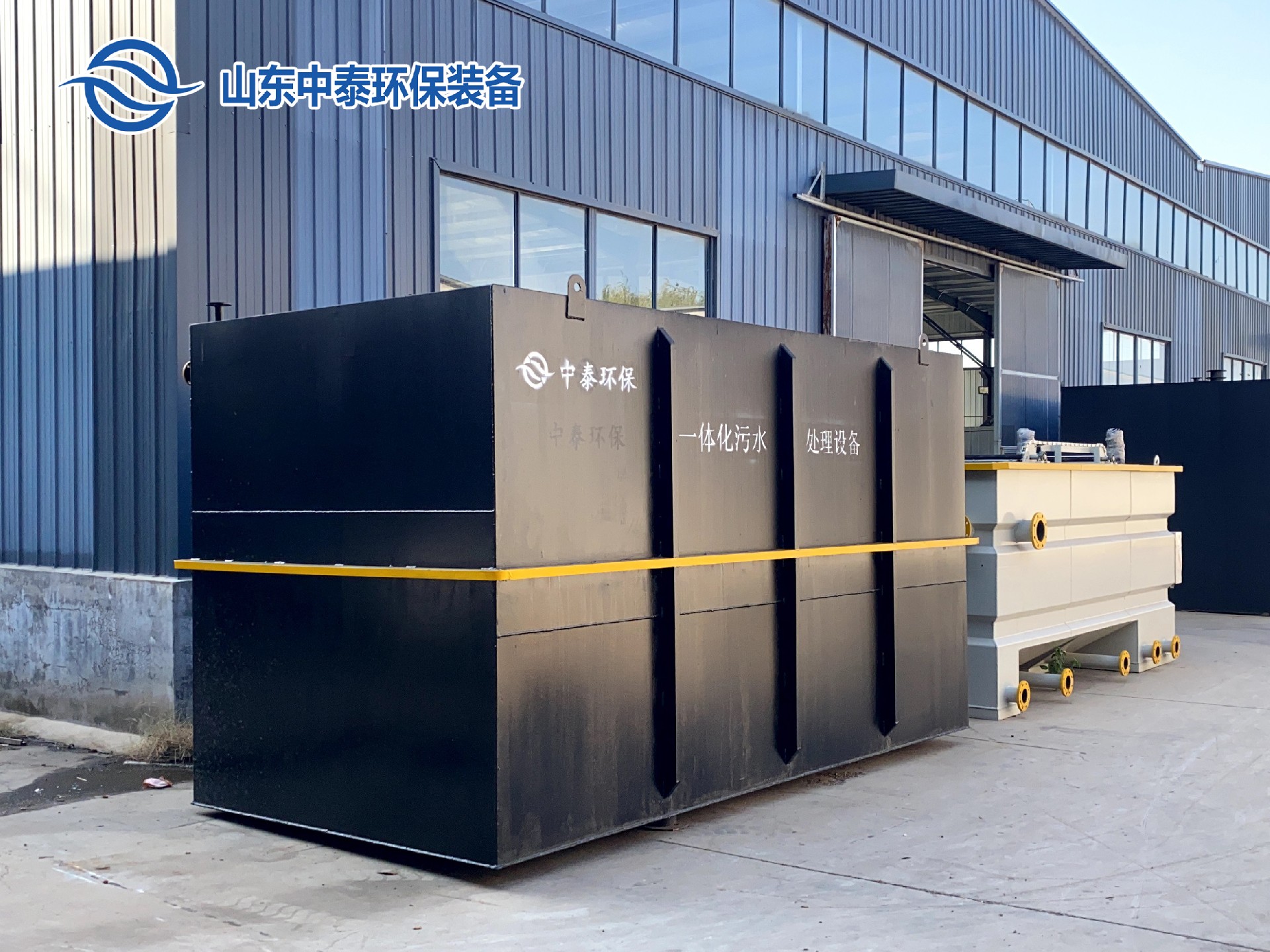 一体化污水处理设备_沉淀池_气浮机设备
